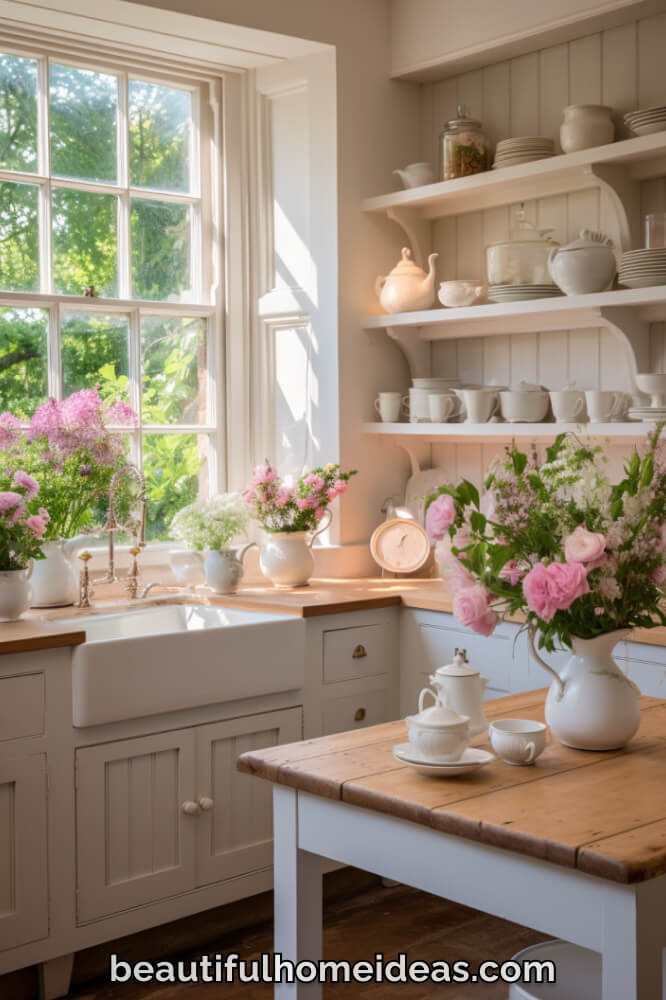 english country cottage kitchen