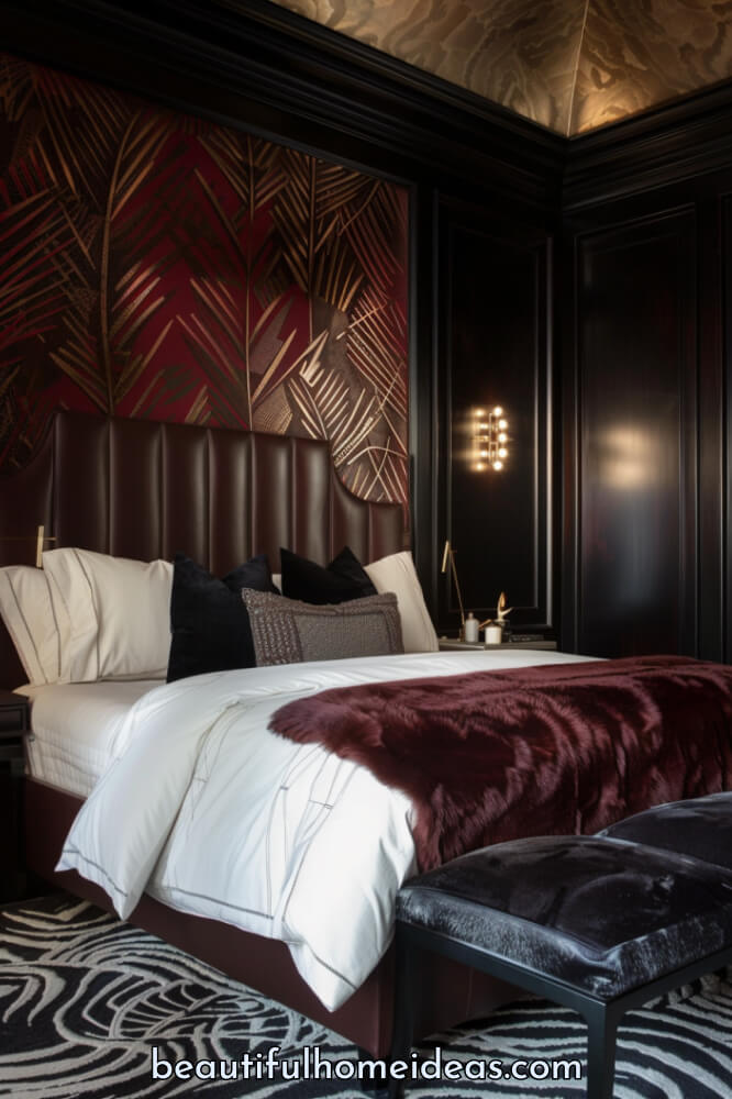 Art Deco Glamour: The Gatsby-inspired Oasis Master Bedroom Idea