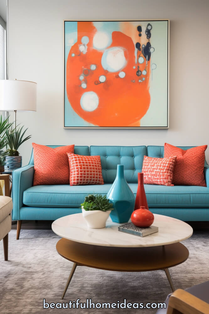 midcentury modern living room