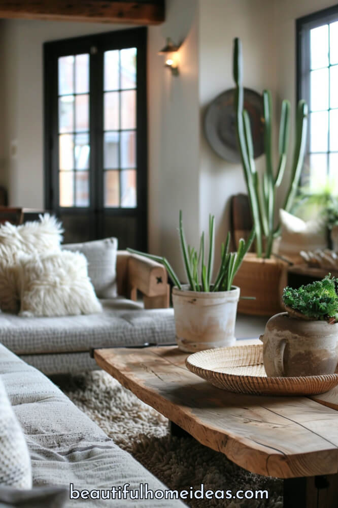 Indoor Living Room Oasis
