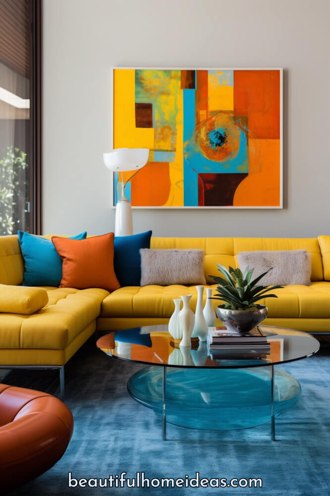 midcentury modern living room
