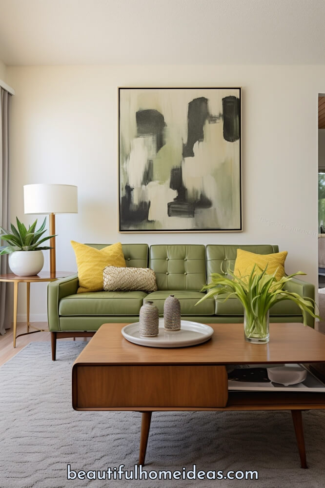 midcentury modern living room