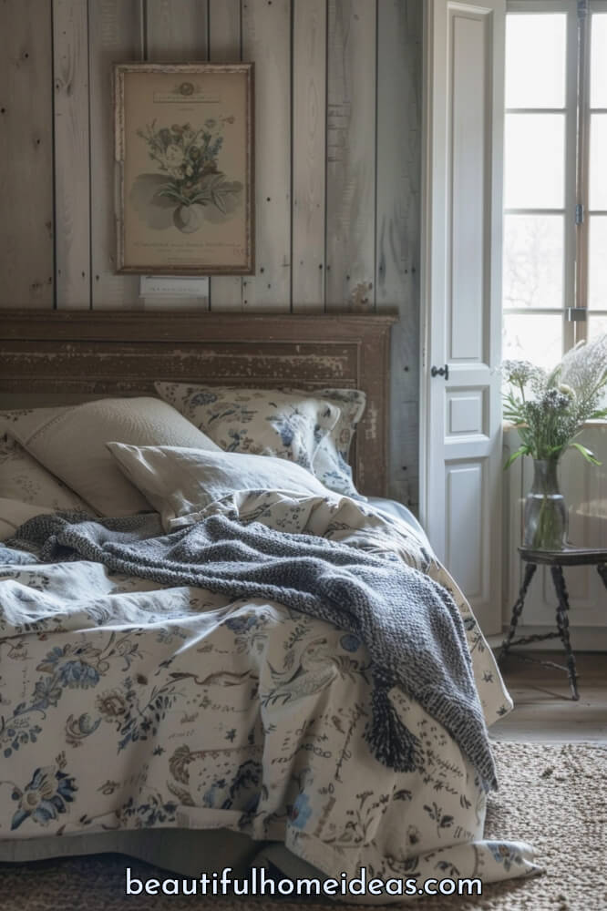 Provencal Romance Boudoir French Bedroom Design Idea