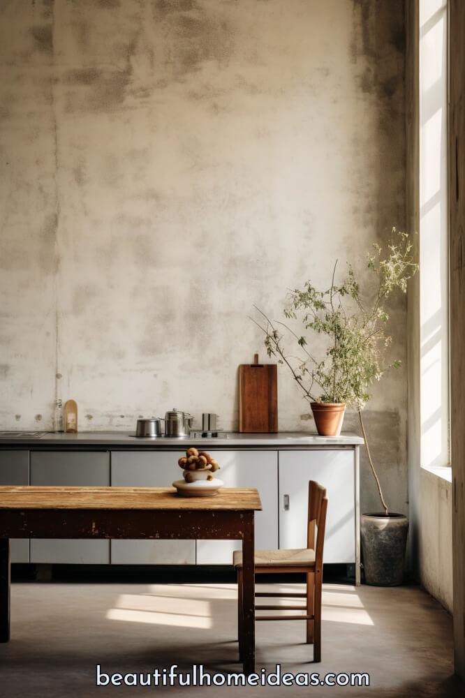 wabi-sabi kitchen