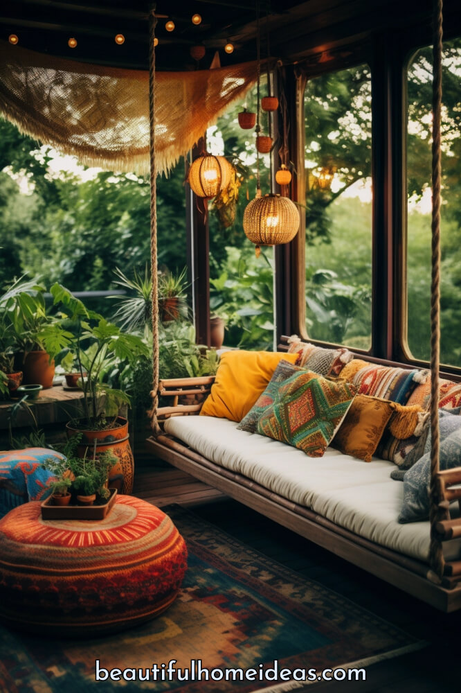cozy porch idea
