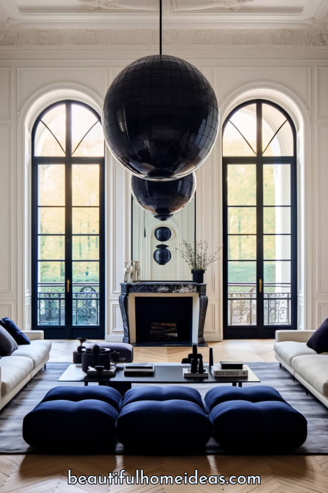 french-style living room idea