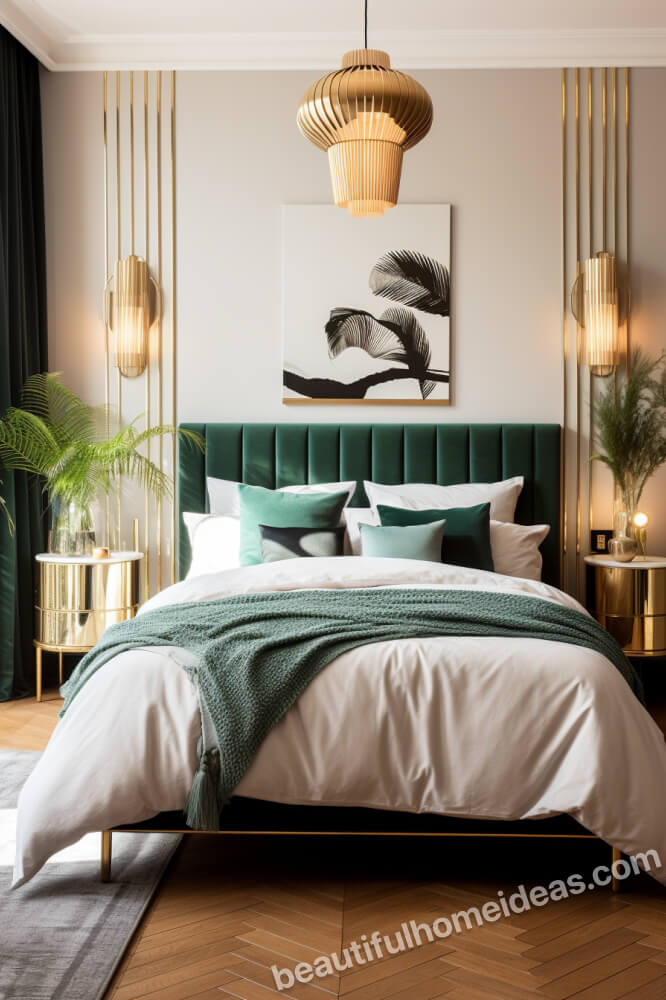 art deco bedroom ideas