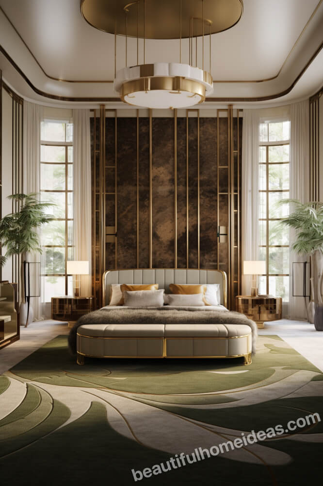 art deco bedroom ideas