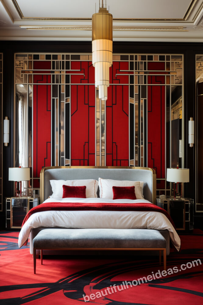 art deco bedroom ideas