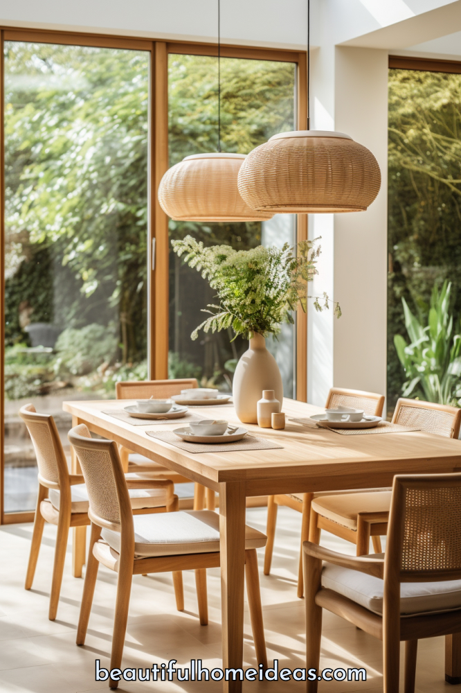 Japandi Dining Room Design Ideas