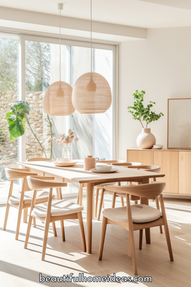 Japandi Dining Room Design Ideas