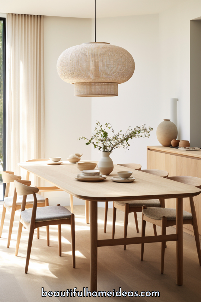Japandi Dining Room Design Ideas