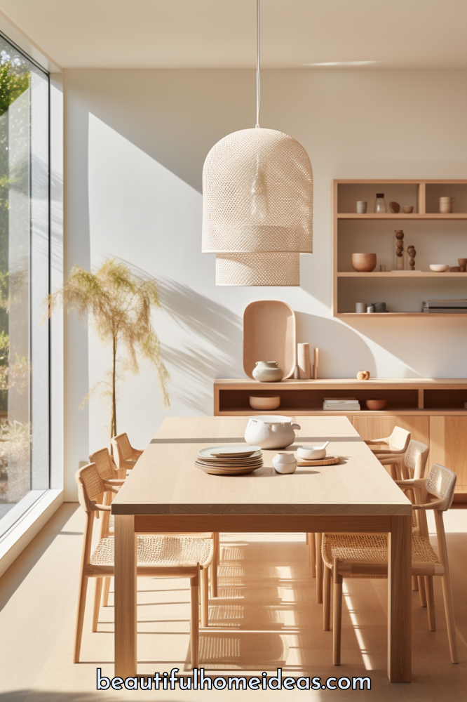 Japandi Dining Room Design Ideas