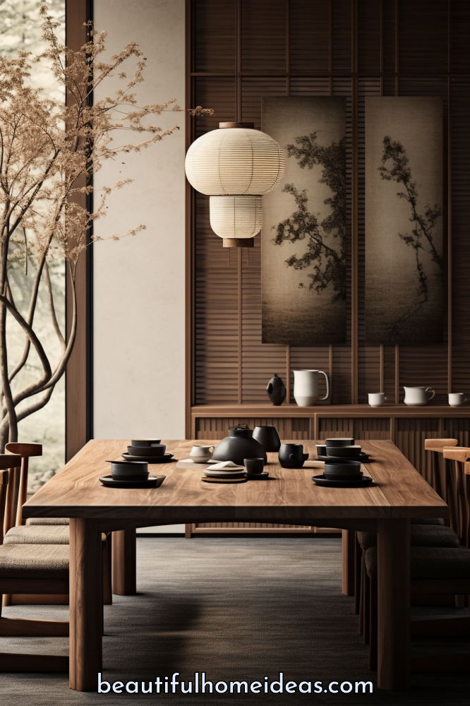 Japandi Dining Room Design Ideas