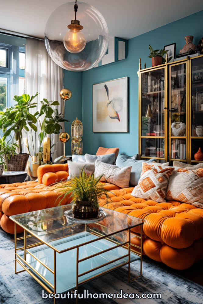 Maximalist Living Room Decor