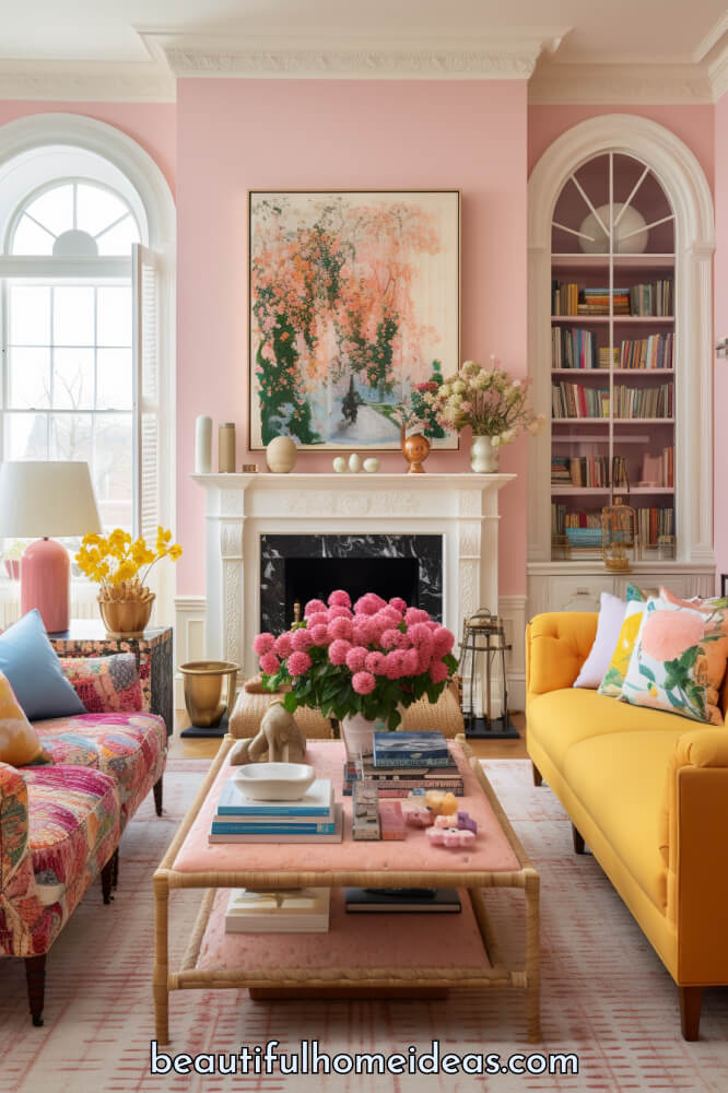 Maximalist Living Room Decor