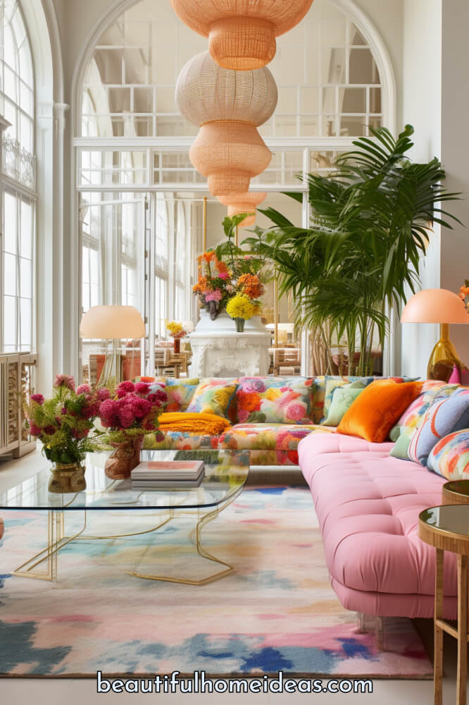 Maximalist Living Room Decor
