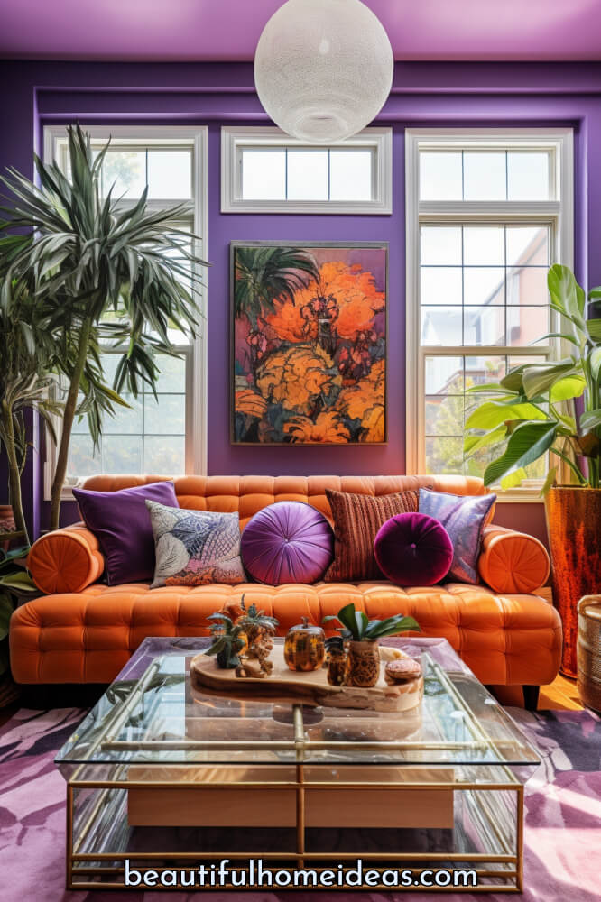 Maximalist Living Room Decor