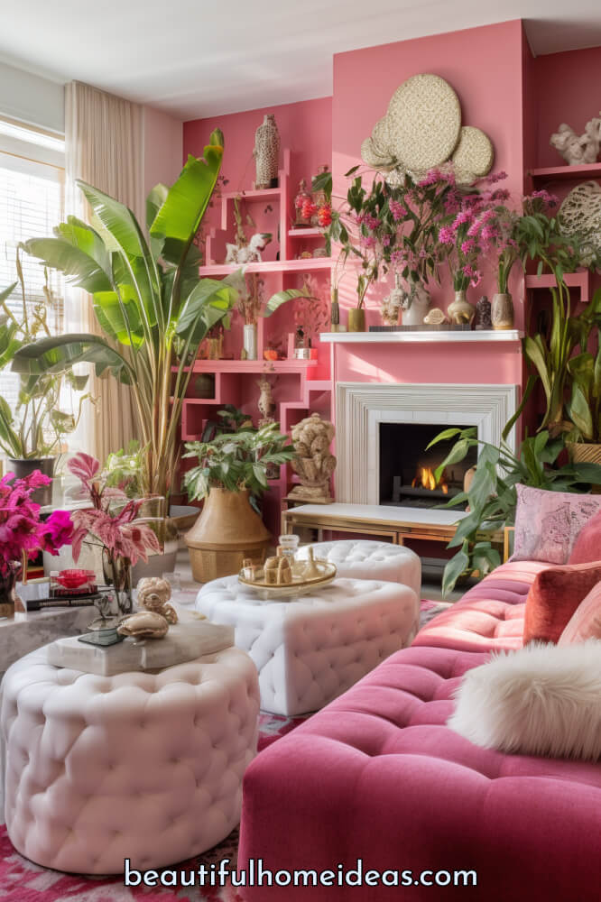 Maximalist Living Room Idea