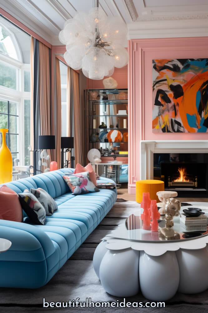 Maximalist Living Room Idea