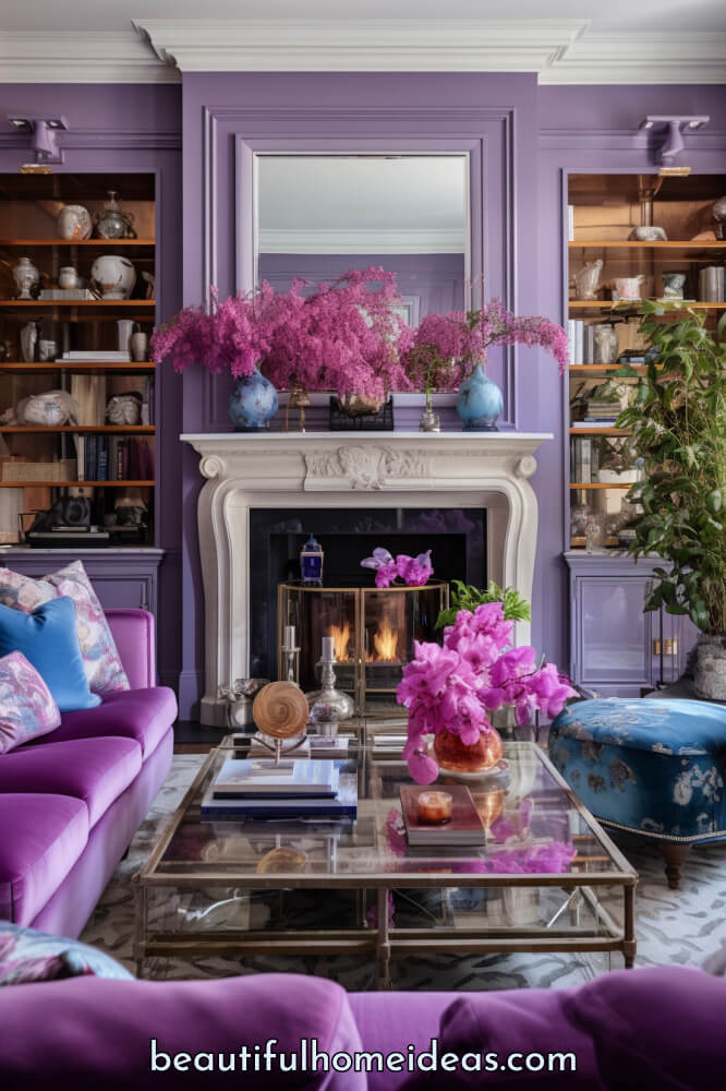 Maximalist Living Room Decor