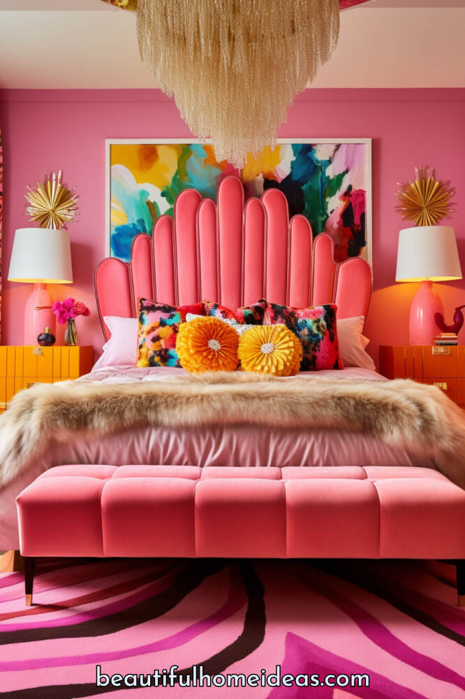 pink bedroom ideas