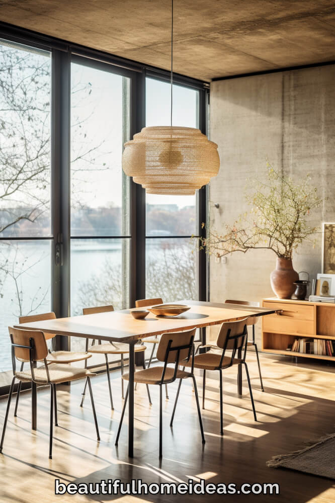 wabi-sabi dining room ideas