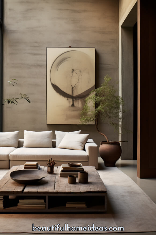 Wabi Sabi Living Room Ideas