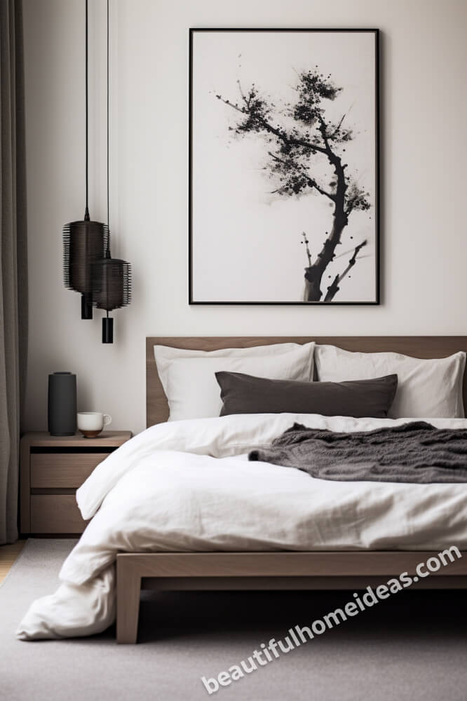 black and white bedroom design ideas