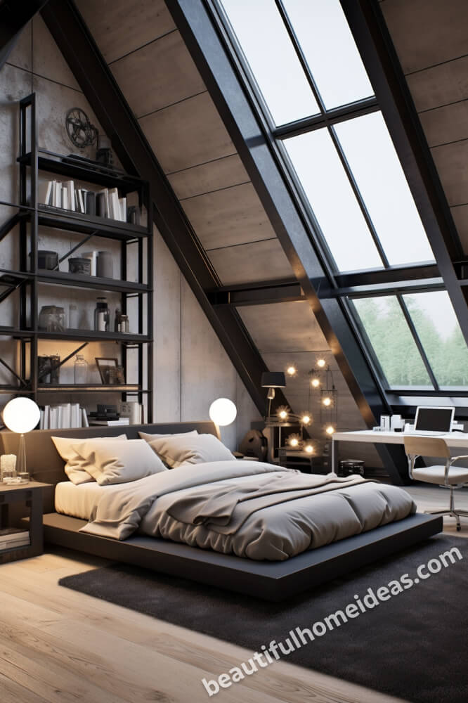 black and white bedroom design ideas