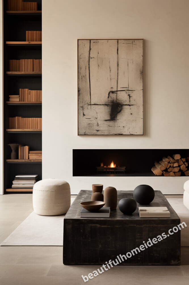 black and white living room ideas