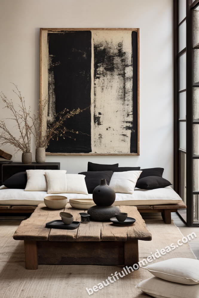 black and white living room ideas