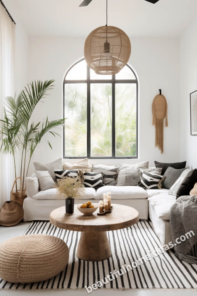 black and white living room ideas