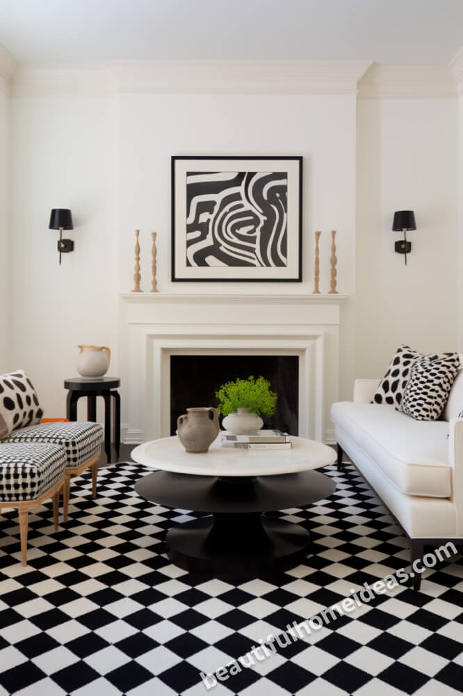 43 Beautiful Black and White Living Room Ideas You’ll Fall In Love With