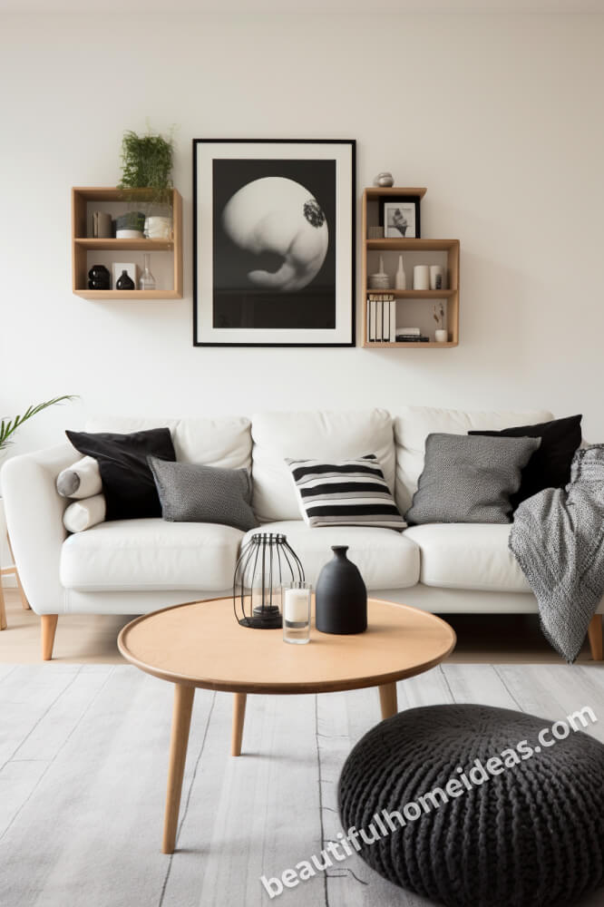 black and white living room ideas
