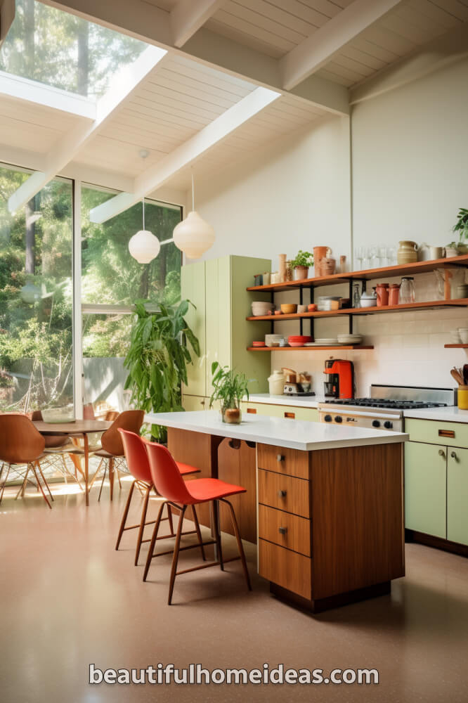 midcentury modern kitchen ideas