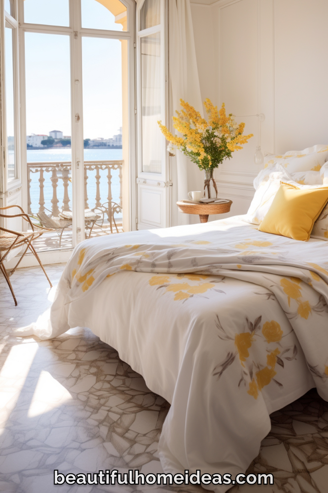 yellow bedroom design ideas