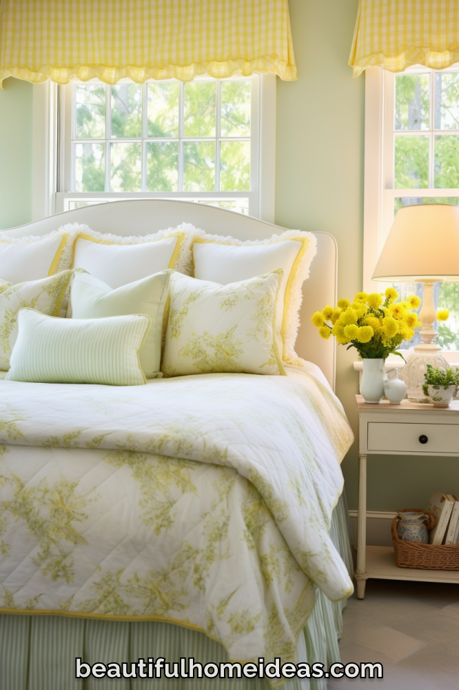 yellow bedroom design ideas